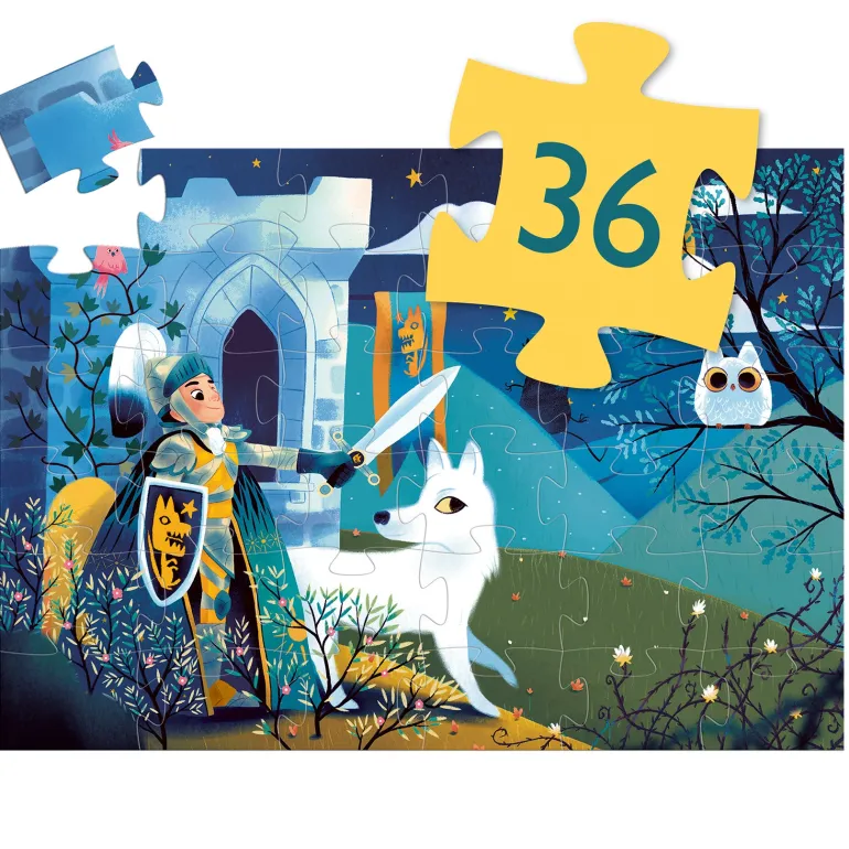 Puzzle le chevalier de la pleine lune - 36 pièces