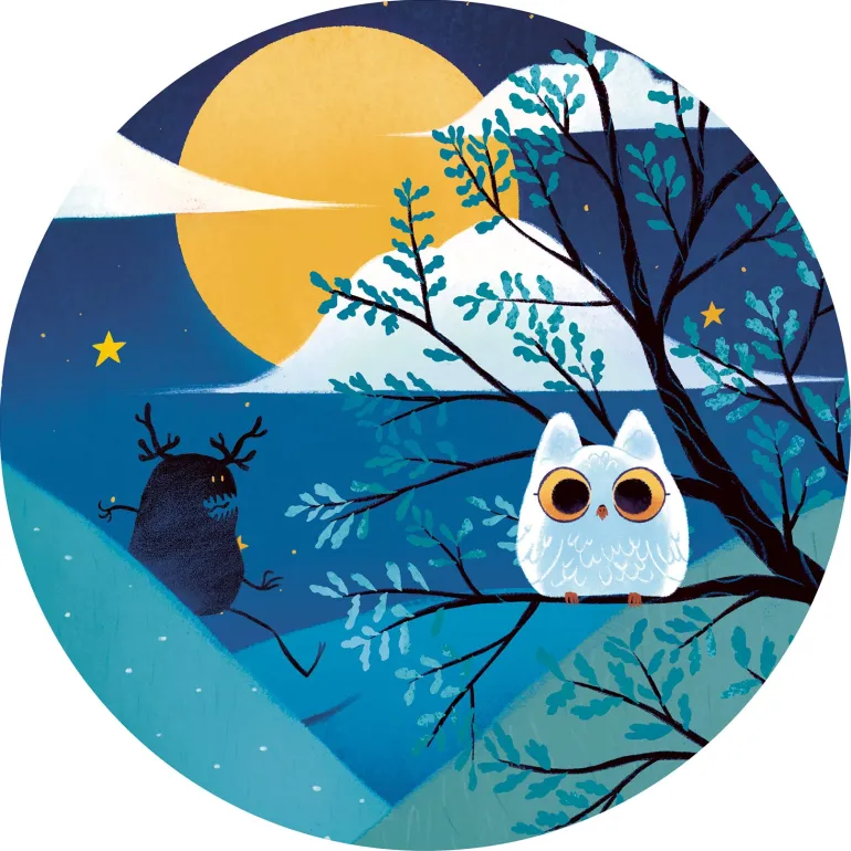 Puzzle le chevalier de la pleine lune - 36 pièces