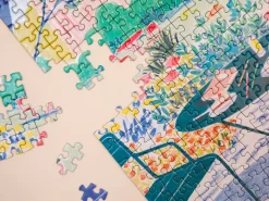 Puzzle Les fleurs comme un voyage de Sophie Weidler Bauchez - 1000 pièces