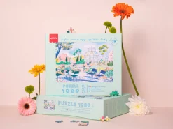 Puzzle Les fleurs comme un voyage de Sophie Weidler Bauchez - 1000 pièces