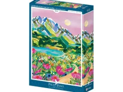 Puzzle Lever de Soleil Alpes 500 pièces – Pieces & Peace
