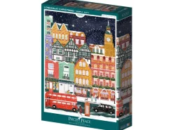 Puzzle Londres À Noël 1000 pièces - Pieces & Peace