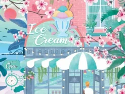 Puzzle Magasin de Glaces 1000 pièces – Pieces & Peace
