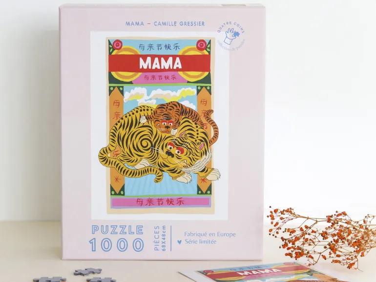 Puzzle Mama par Camille Gressier - 1000 pièces