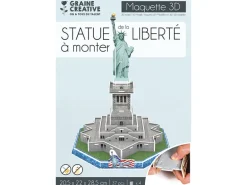 Puzzle maquette statue de la liberte