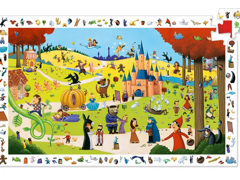 Puzzle observation - Contes - 54 pièces