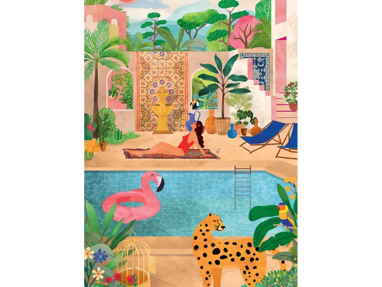 Puzzle Paradis d’Été 500 pièces – Pieces & Peace