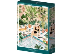 Puzzle Piscine Marocaine - 1000 pieces - Pieces & Peace