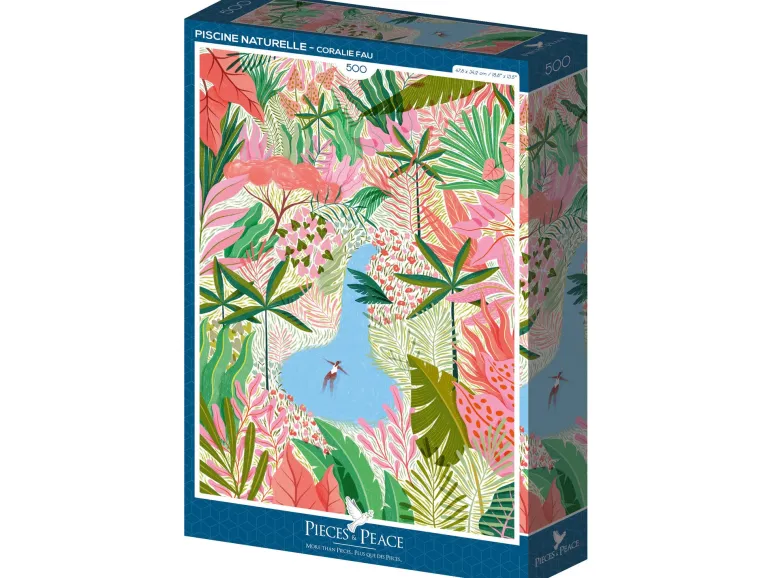 Puzzle Piscine Naturelle 500 pièces – Pieces & Peace