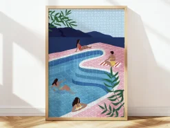 Puzzle Pool ladies par Maja Tomljanovic - 1000 pièces