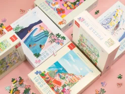 Puzzle Positano par Flore @Papier Coton - 1000 pièces