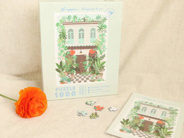 Puzzle Singapore par Hoglet&Co - 1000 pièces