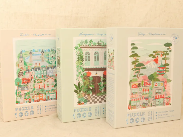 Puzzle Singapore par Hoglet&Co - 1000 pièces