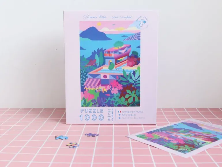 Puzzle Souvenir d'été par Chloé Weinfeld - 1000 pièces