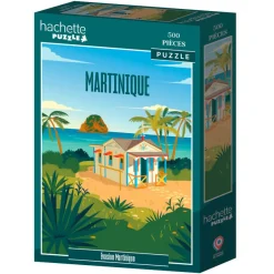 Puzzle Évasion Martinique – 500 pièces - Puzzle Hachette