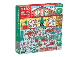 Puzzle Winter Chalet & Cherche et trouve - 500 pièces - Galison