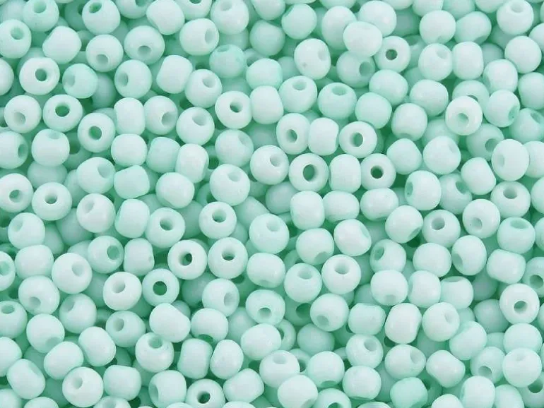 Rocailles mat cyan clair - Eco pack 50g