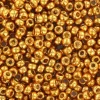 Rocailles Miyuki 11/0 - Duracoat galvanized yellow gold 11-4203