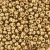 Rocailles Miyuki 11/0 - Duracoat galvanized champagne 11-4204