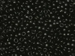 Rocailles Miyuki 11/0 - Noir mat 401sf