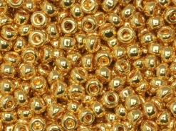 Rocailles Miyuki 11/0 24kt gold plated - 191