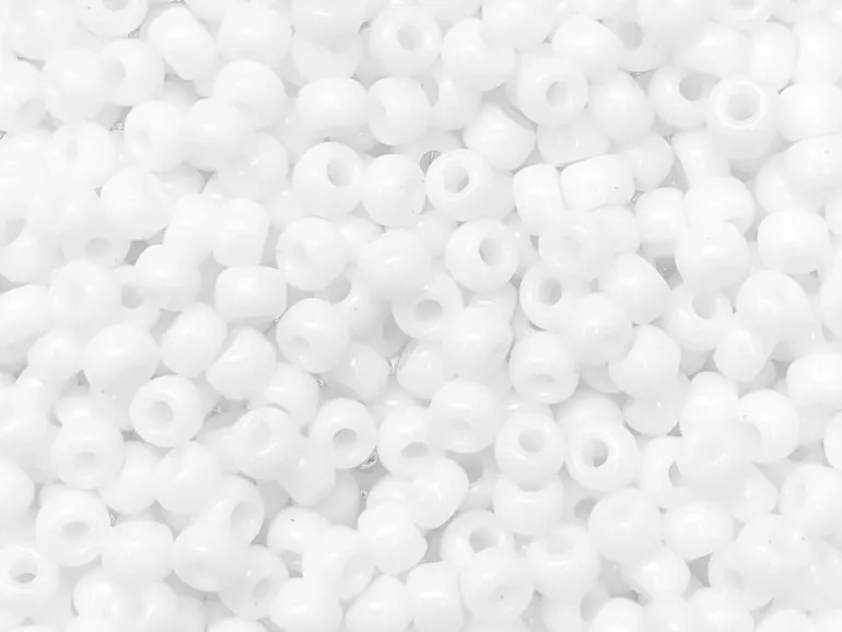 Rocailles Miyuki 8/0 opaque white - 402