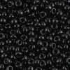 Rocailles Miyuki 8/0 opaque black - 401