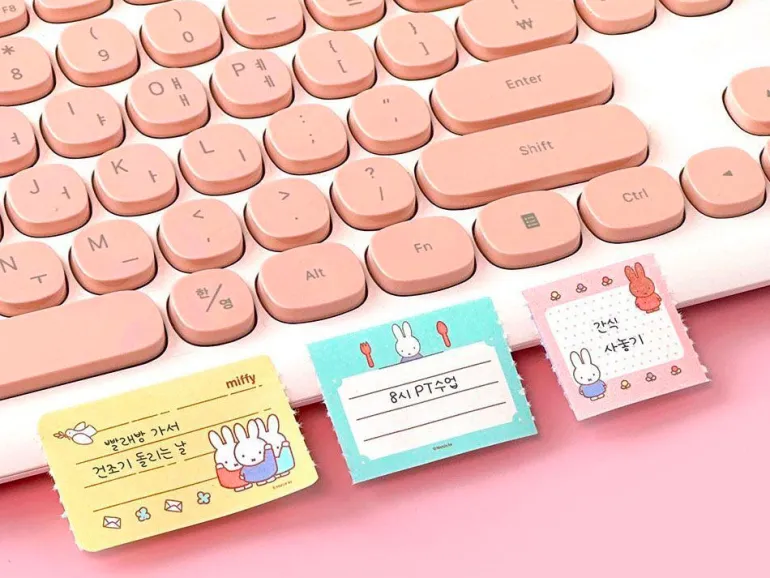 Rouleau de notes adhésives détachables Miffy