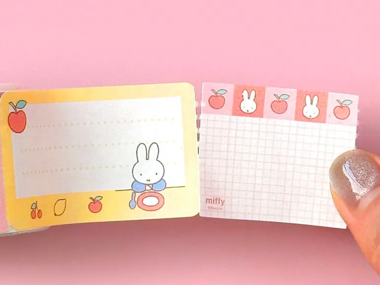 Rouleau de notes adhésives détachables Miffy