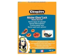 Résine de glaçage "Glass'Lack" - transparent 150 ml*Cléopatre*