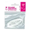 Sachet de 5 mèches à bougies en coton - 1 m
