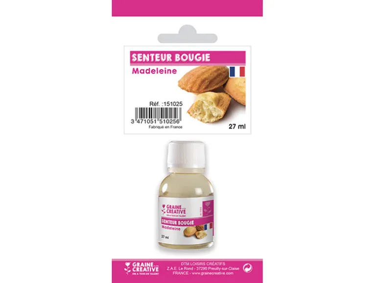 Senteur / fragrance pour bougie madeleine - 27 ml