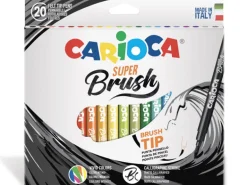 Set de 20 feutres Brush - Carioca Super Brush