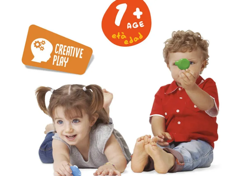 Set de 12 feutres marqueurs 1+ - Carioca Baby Teddy