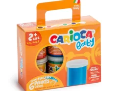 Set de 6 peintures à doigts - 6 x 80 ml