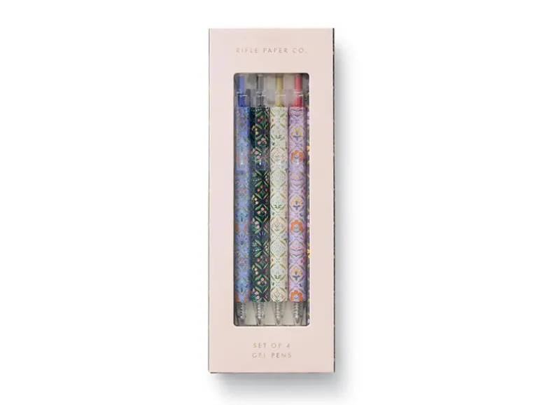 Set de 4 stylos gel Estee - Rifle Paper