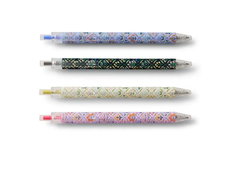 Set de 4 stylos gel Estee - Rifle Paper