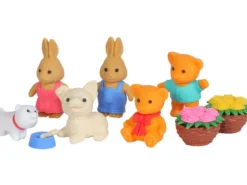 Set de gommes kawaii - Les animaux du parc - Iwako (Made in Japan)