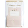 Set mini enveloppe et lettres - tulipe rose