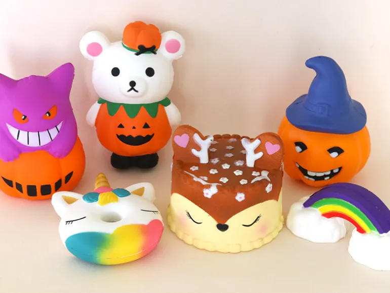 Squishy donut licorne