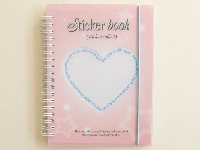 Sticker book - livre pour ranger ses stickers