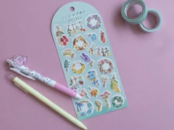 Stickers - couronnes de fleurs