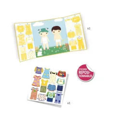 Stickers - Les habits