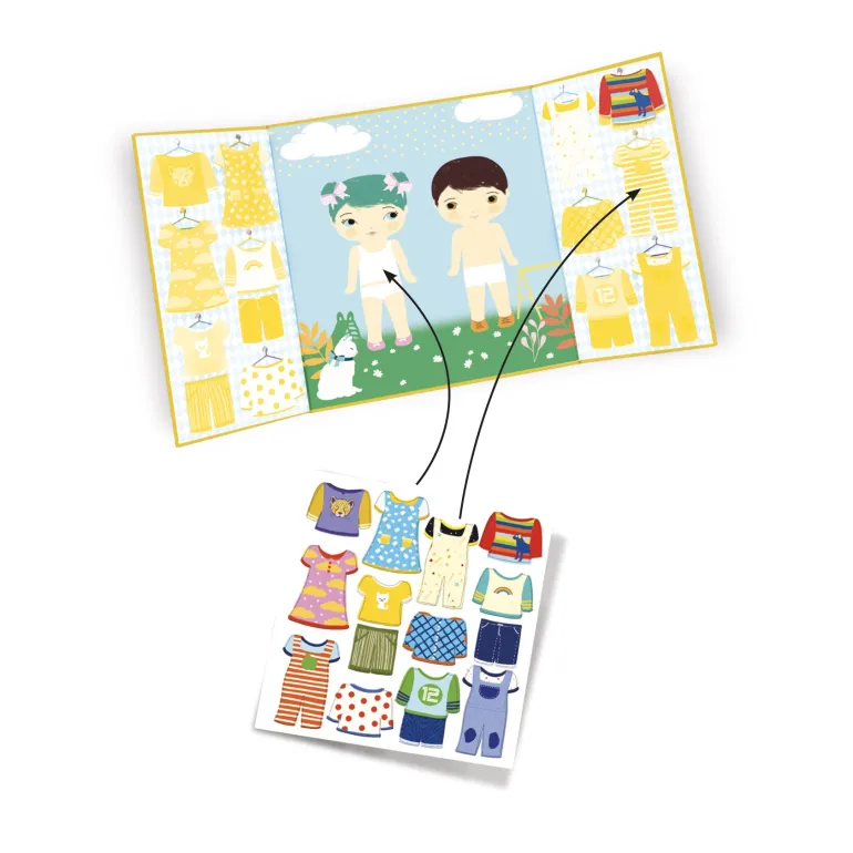 Stickers - Les habits