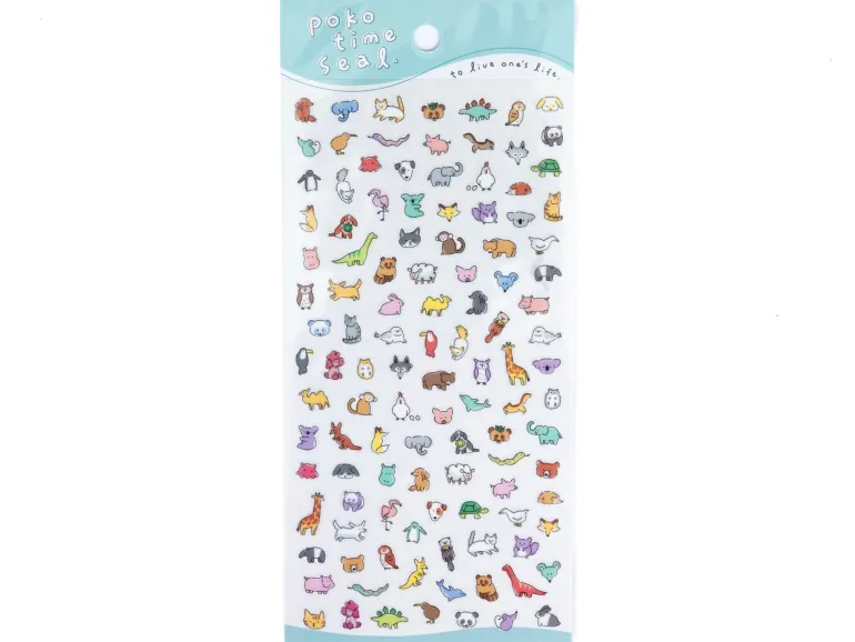Stickers - minis animaux mignons