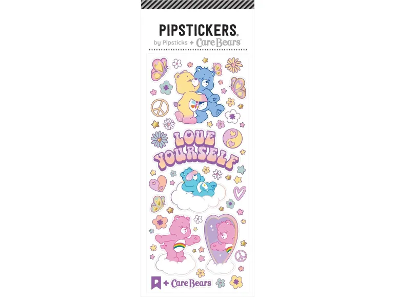 Stickers Bisounours Aime-toi (Care Bears Love Yourself) - Pipsticks