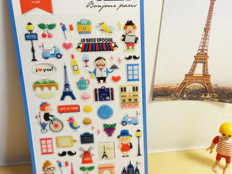 Stickers « bonjour Paris ! »