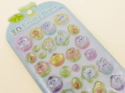 Stickers 3D Fruity Diary - chat