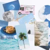 Stickers découpés - thème vacances