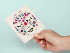 Stickers de visage - Flowers - OMY